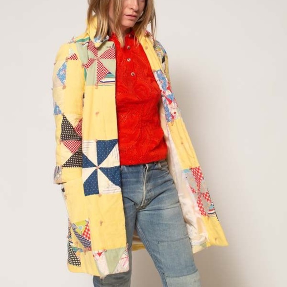 CARLEEN Quilt OG Long Coat (XL) NWOT - Picture 15 of 16